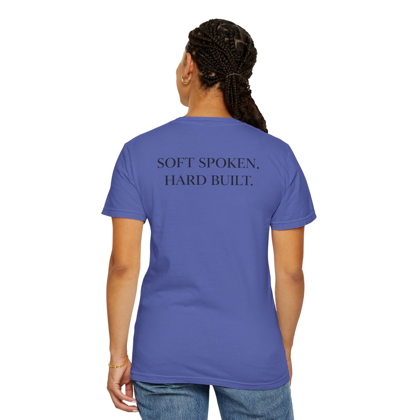 Common Ground 'Soft Spoken. Hard Built.' T-Shirt