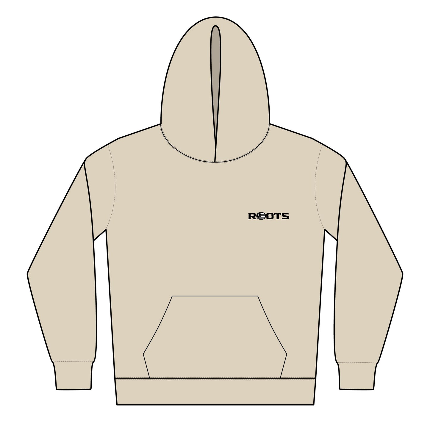 Youth Hooded Sweatshirt — Minimal 'REO' Chest Logo, Soft Midweight Hoodie