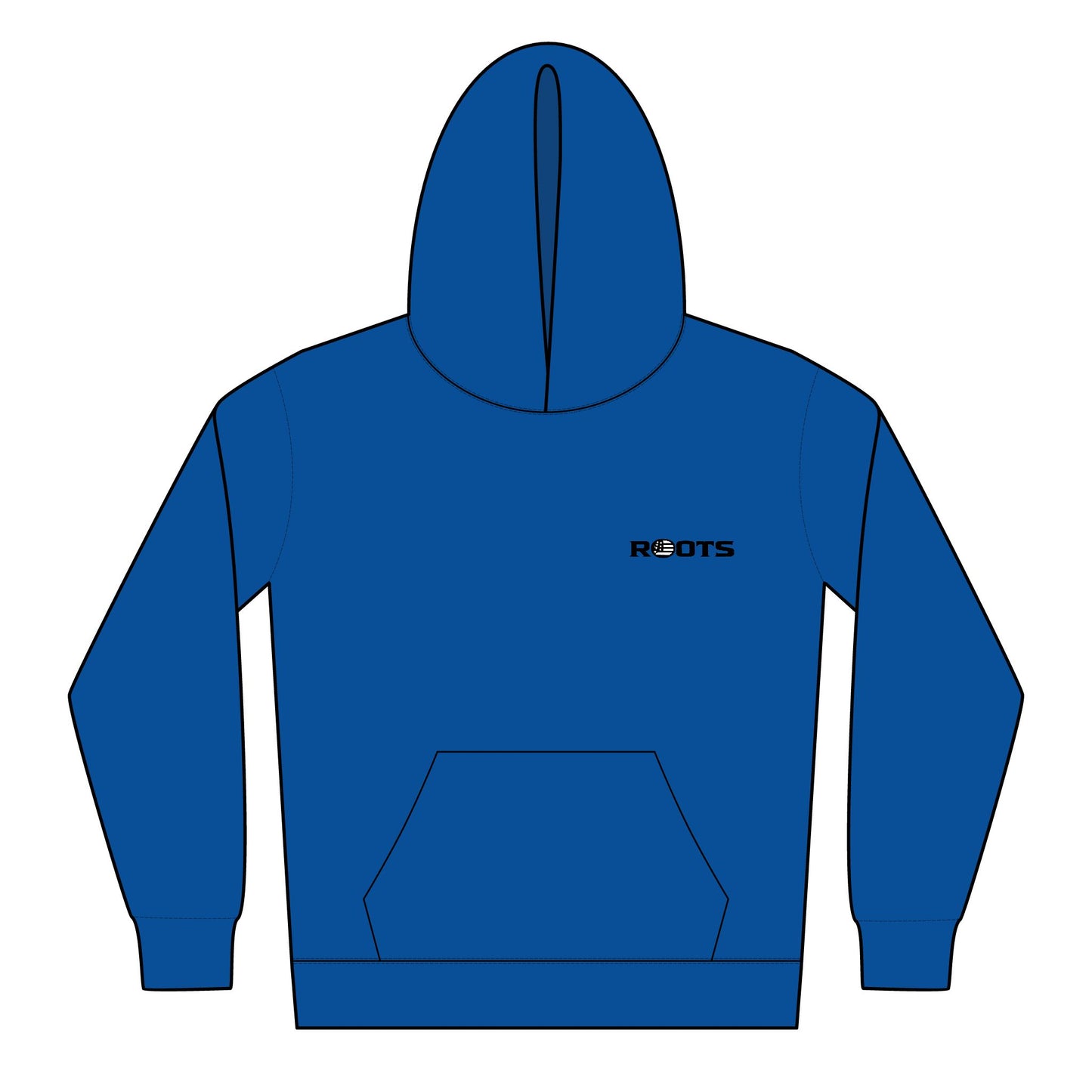 Youth Hooded Sweatshirt — Minimal 'REO' Chest Logo, Soft Midweight Hoodie