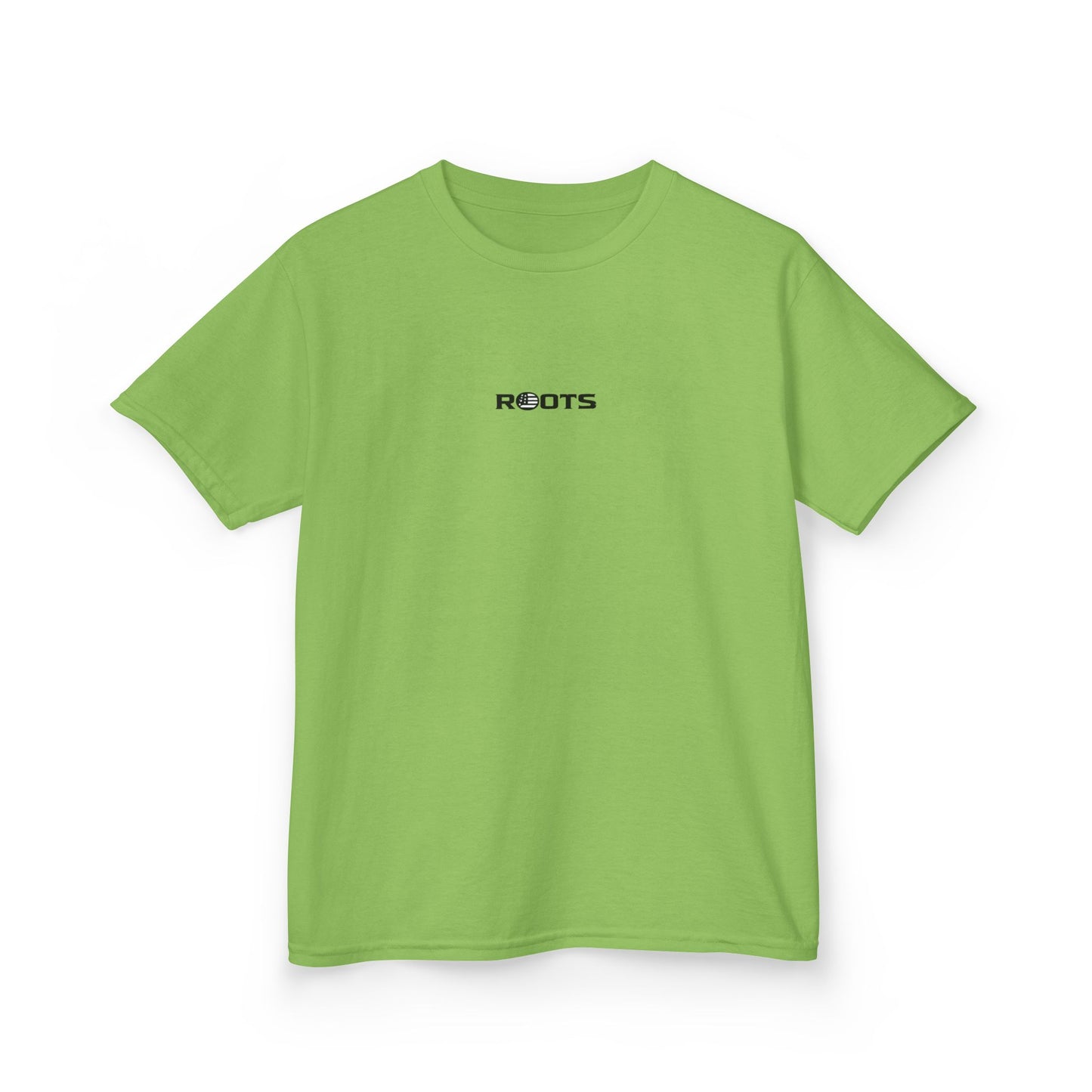 Kids 'ROOTS' Minimalist White Tee — Youth Graphic T‑Shirt