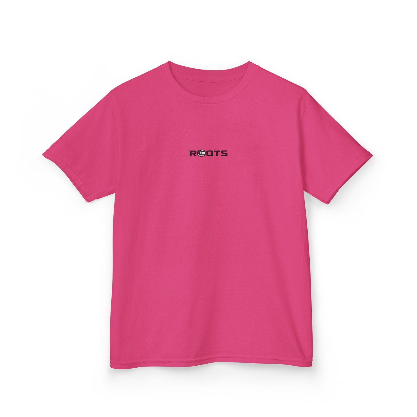 Kids 'ROOTS' Minimalist White Tee — Youth Graphic T‑Shirt