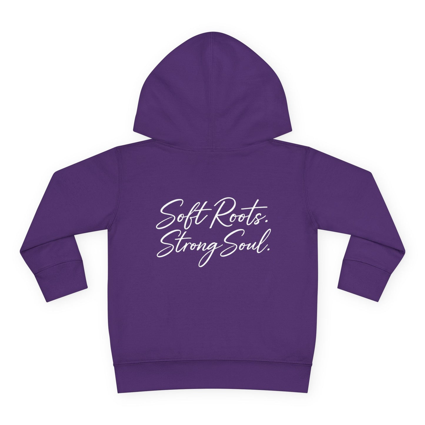 Toddler Hoodie - "Roots" Pullover Fleece | Soft Roots, Strong Soul Kids Sweatshirt