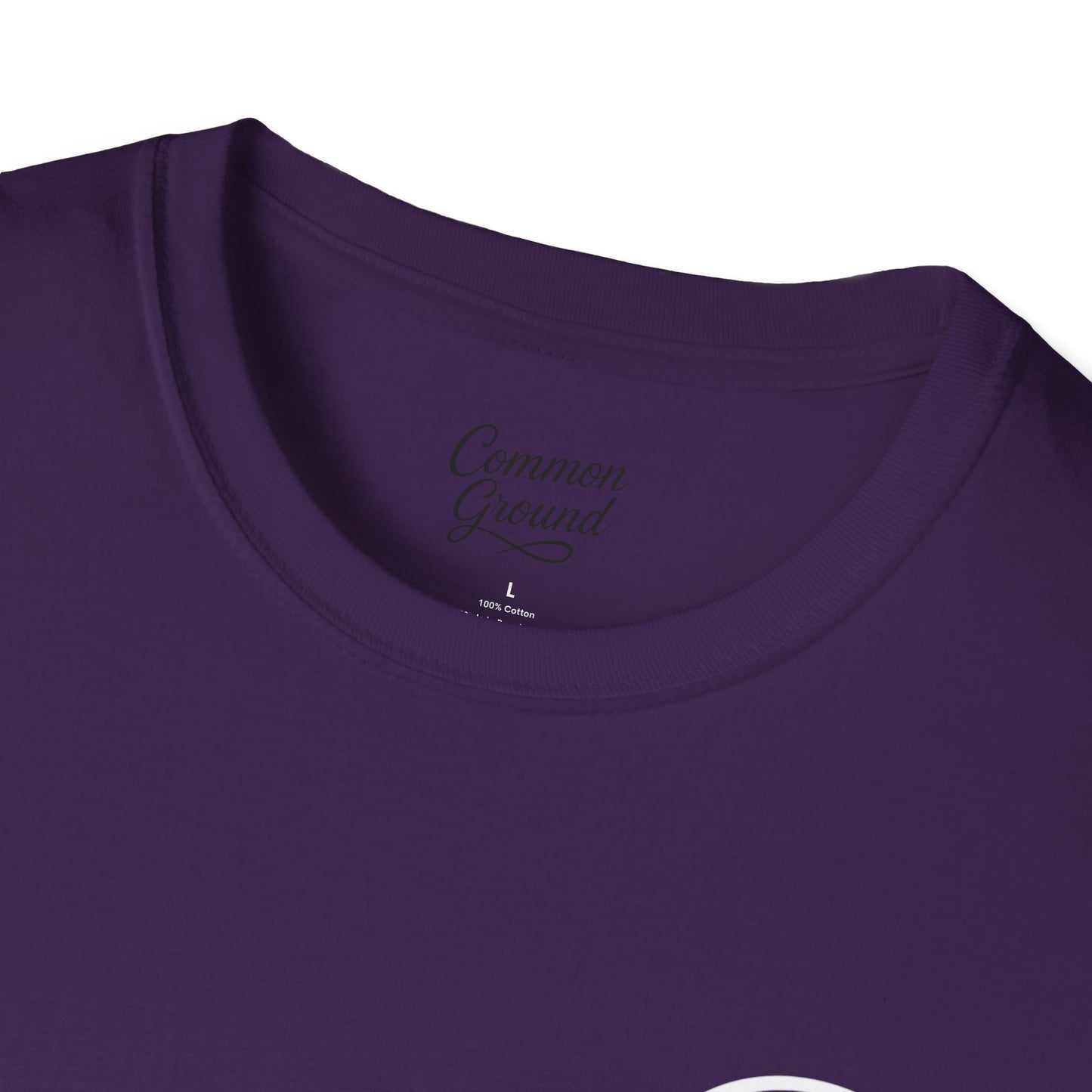 Grace Under Pressure T-Shirt — Minimal American Flag Chest Logo