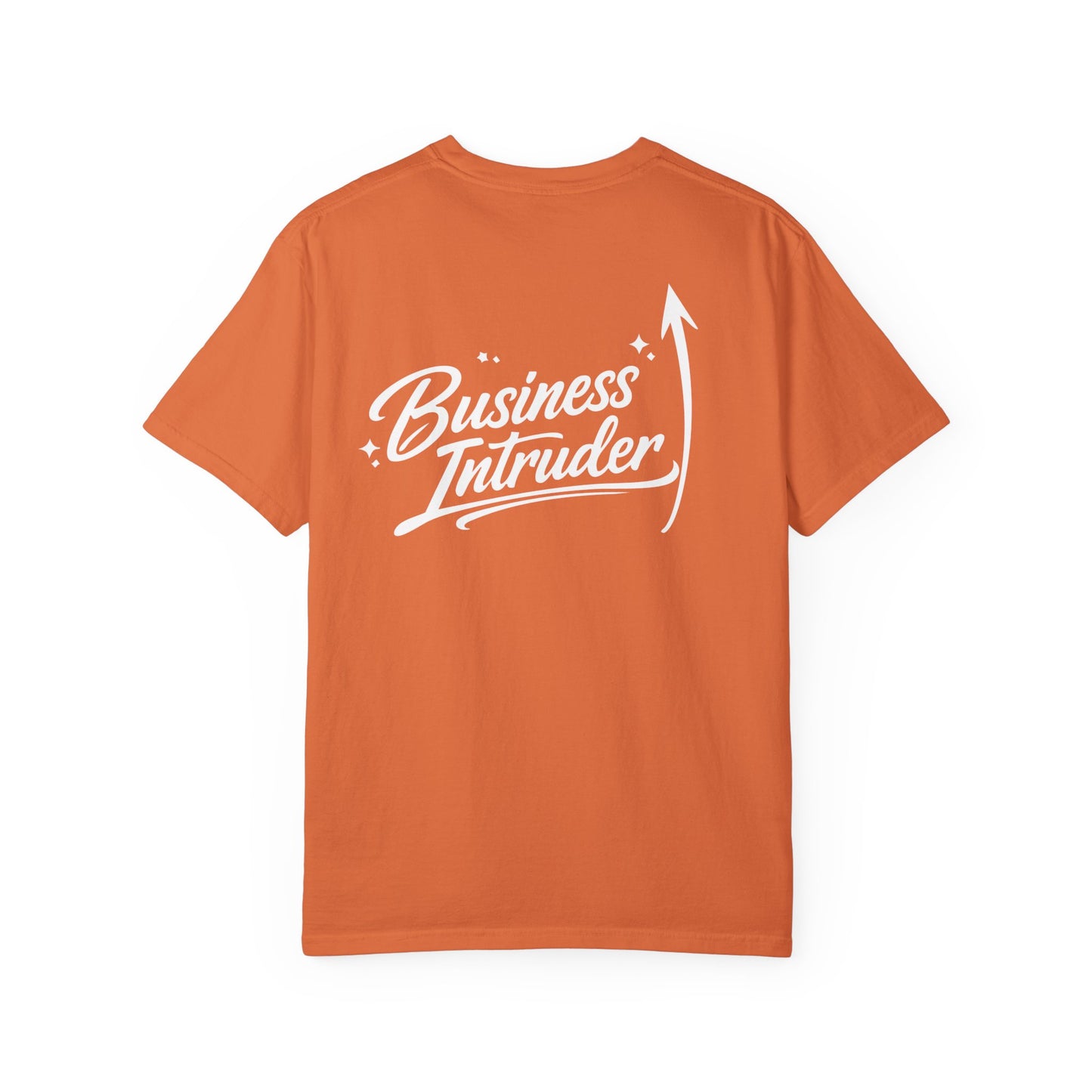 Business Intruder T-Shirt — Retro Script Logo Tee