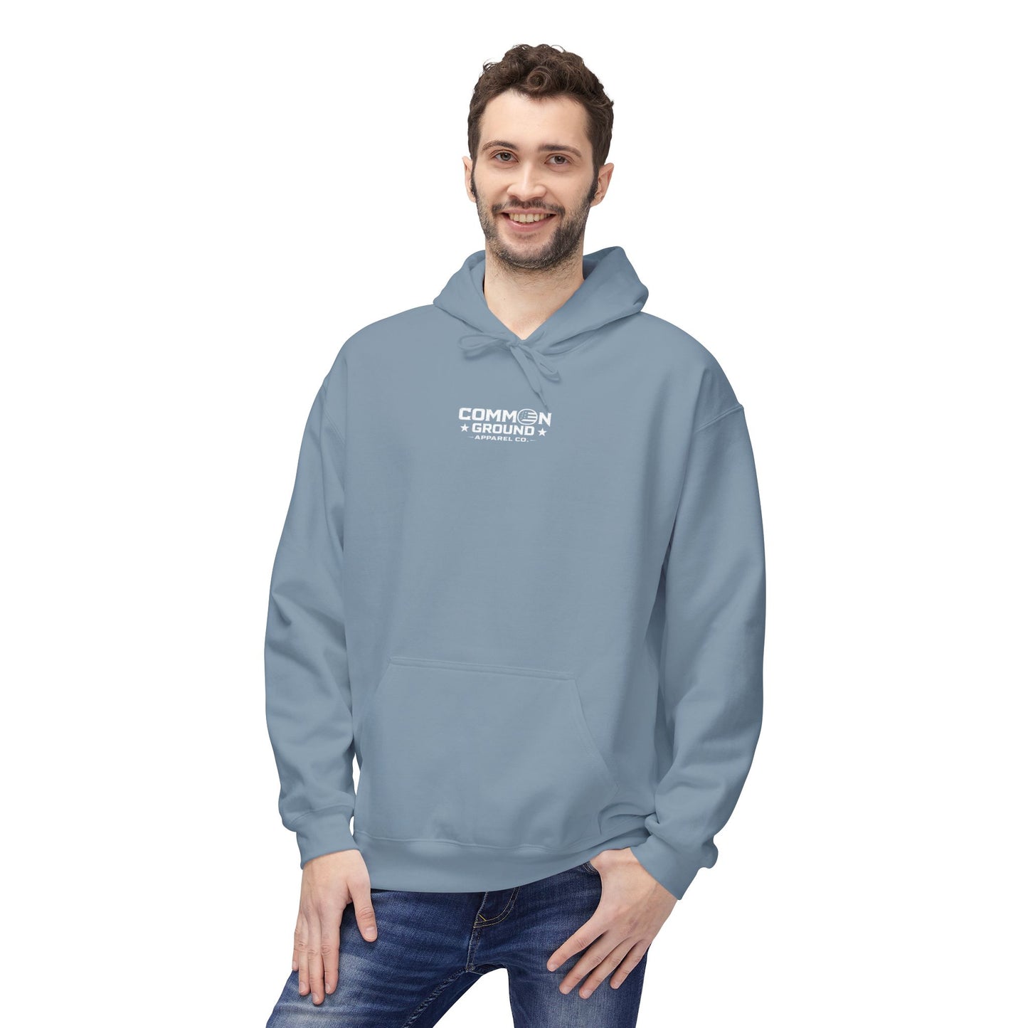 Action > Words Hoodie — Minimal Motivational Pullover