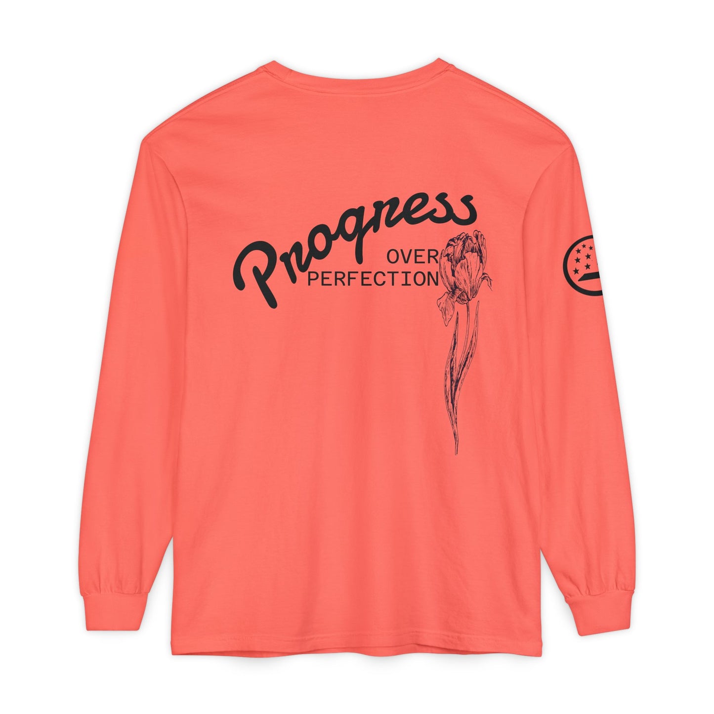 Progress Over Perfection Long Sleeve T‑Shirt