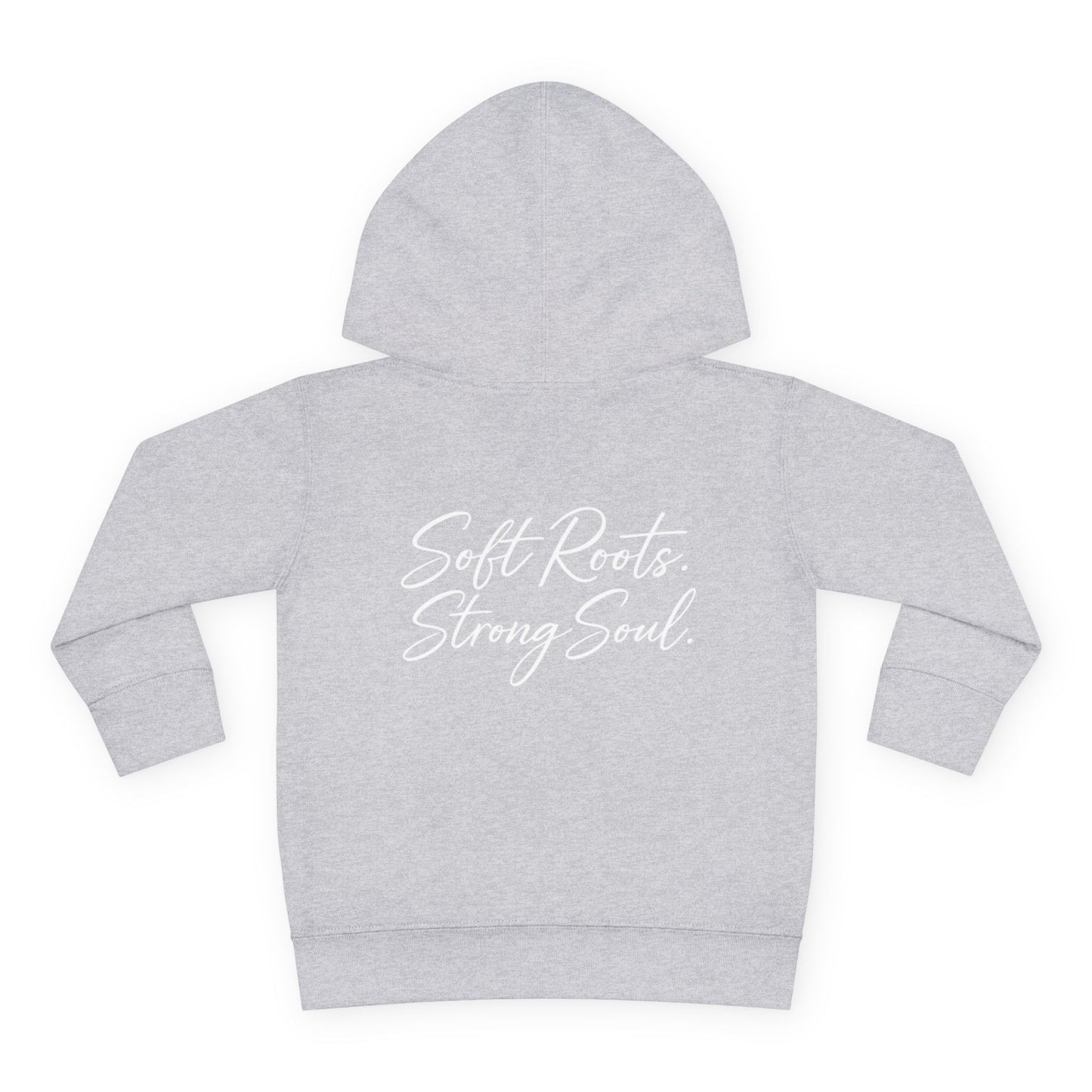 Toddler Hoodie - "Roots" Pullover Fleece | Soft Roots, Strong Soul Kids Sweatshirt