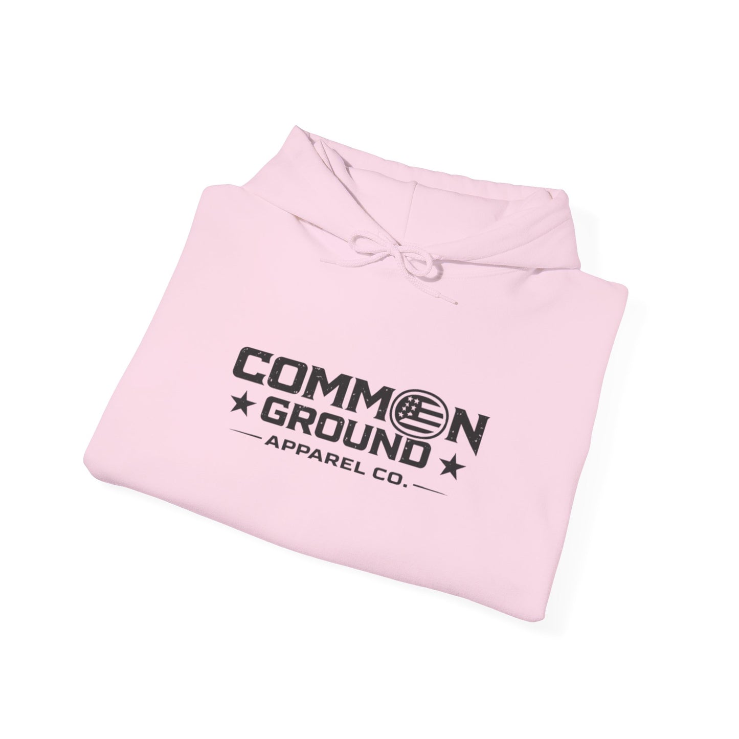 Common Ground Logo Hoodie — Minimal Athletic Streetwear Sweatshirt