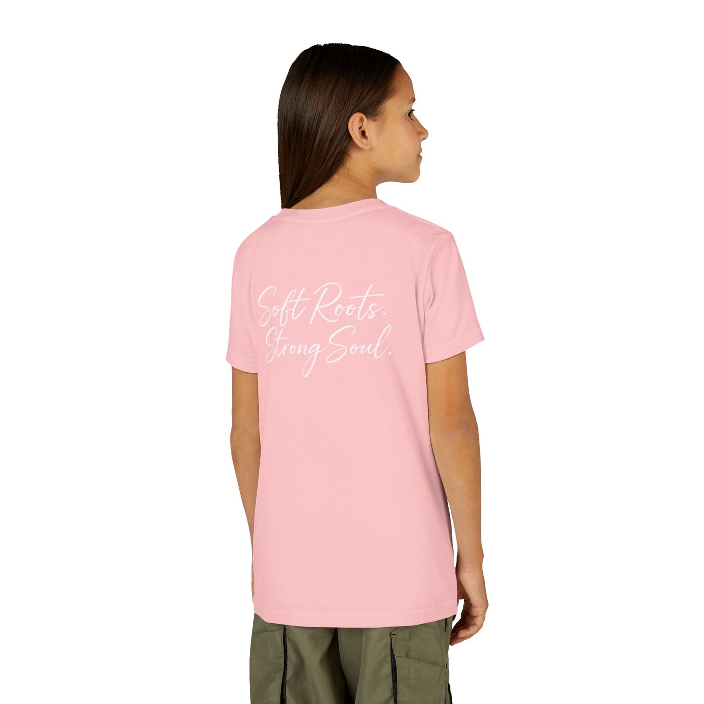 Soft Roots Strong Soul Youth Tee — Inspirational Kids T-Shirt