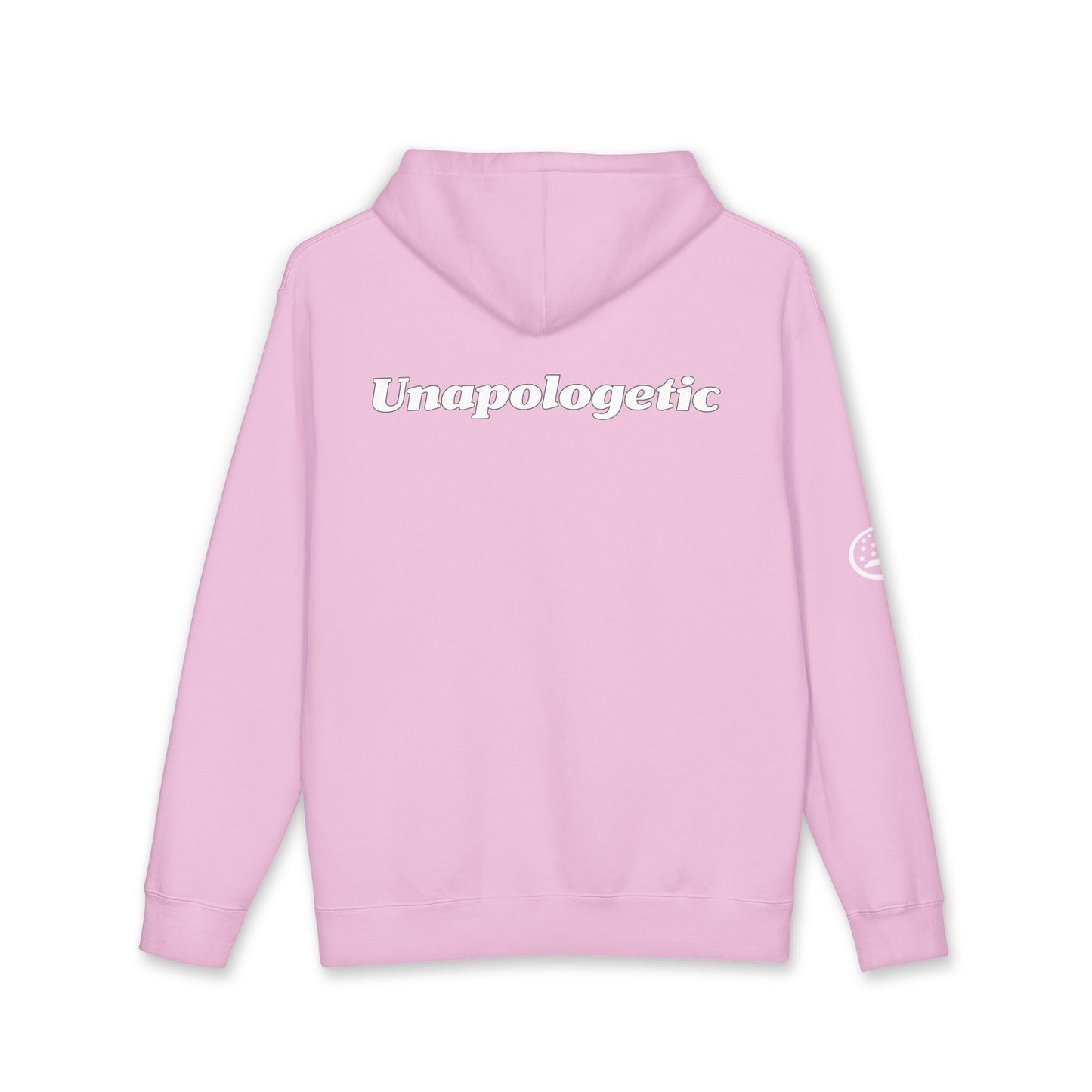 Unapologetic Hoodie — Bold Script Pullover Hoodie