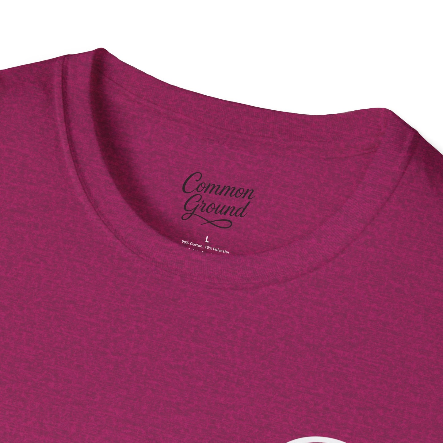 Grace Under Pressure T-Shirt — Minimal American Flag Chest Logo
