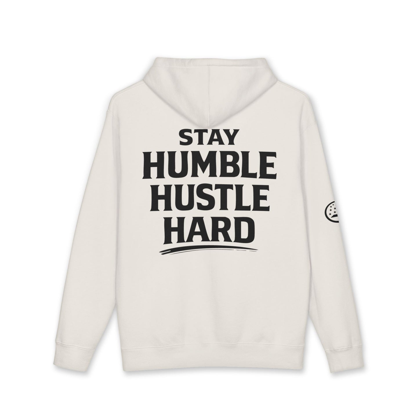 Stay Humble Hustle Hard Hoodie — Motivational Graphic Pullover