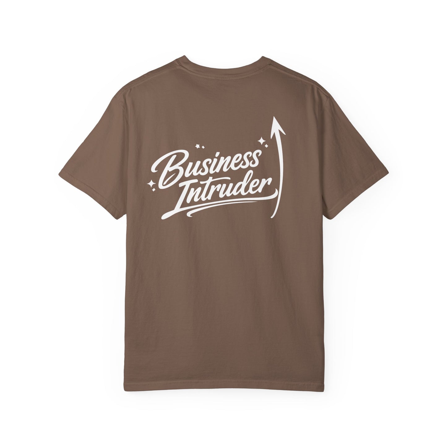 Business Intruder T-Shirt — Retro Script Logo Tee