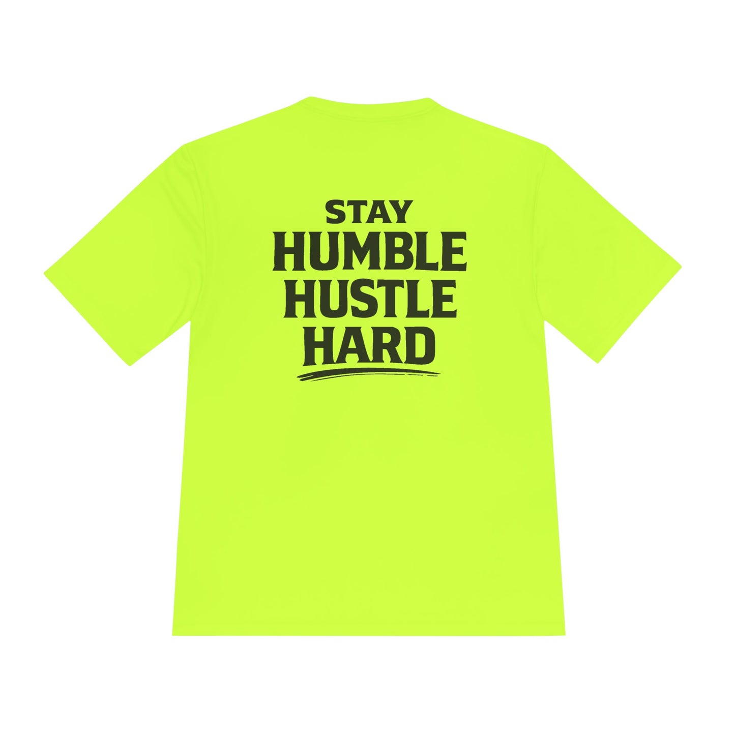 Stay Humble Hustle Hard Tee — Moisture-Wicking Athletic Shirt