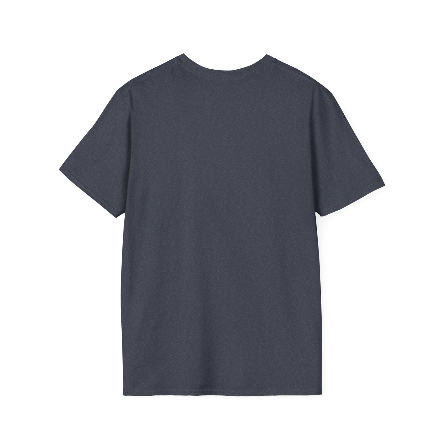 Graphic T-Shirt — Small Yellow Circular Logo Chest Print