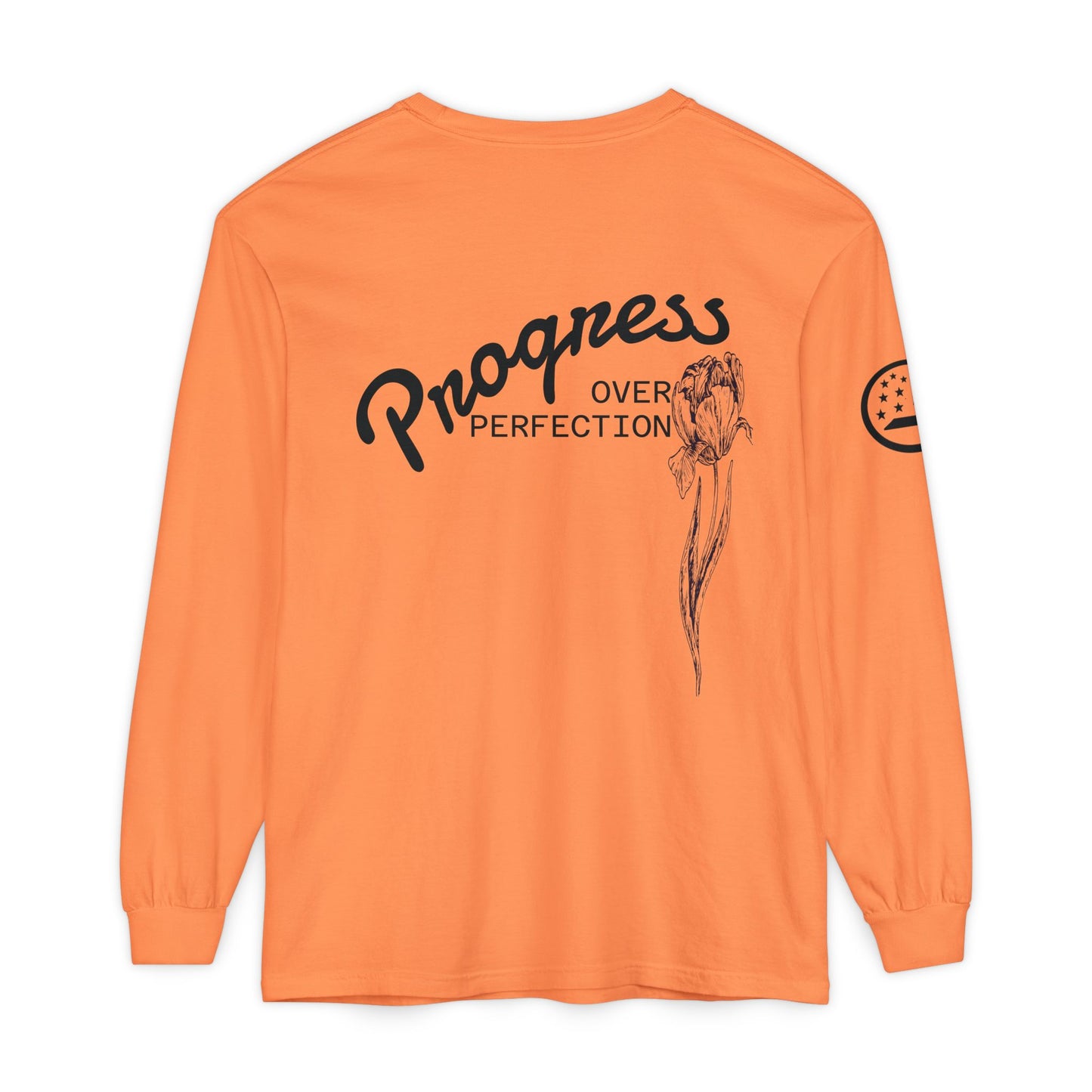 Progress Over Perfection Long Sleeve T‑Shirt