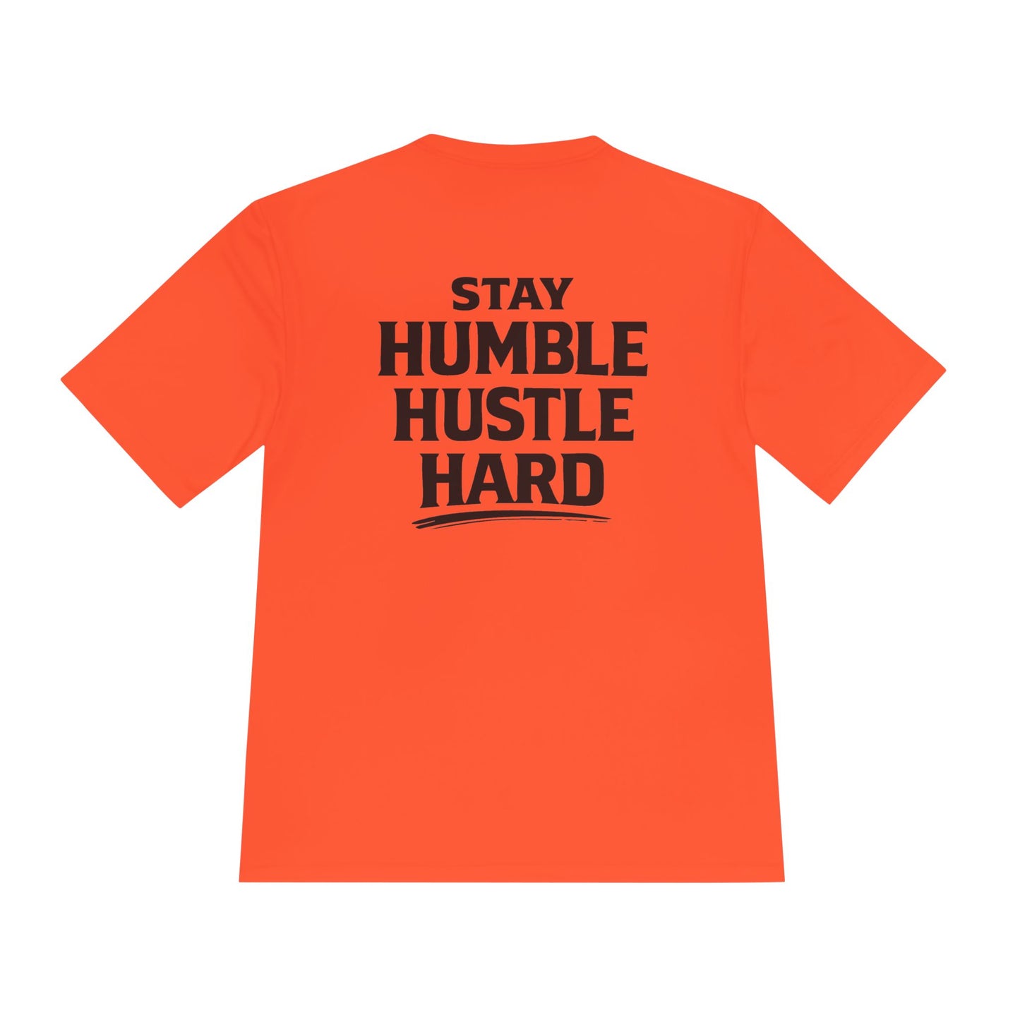 Stay Humble Hustle Hard Tee — Moisture-Wicking Athletic Shirt