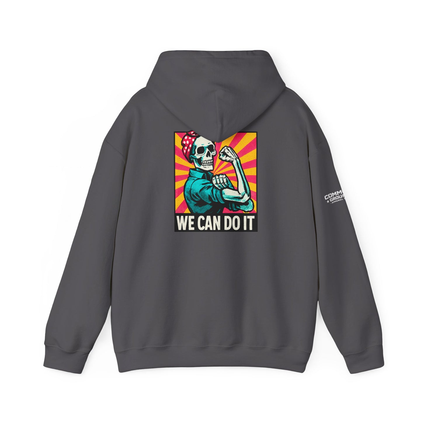 Skull Rosie 'We Can Do It' Hoodie