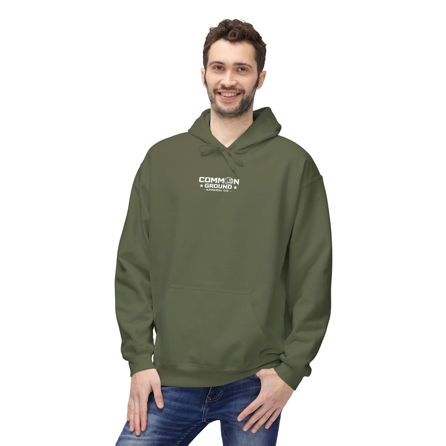 Action > Words Hoodie — Minimal Motivational Pullover