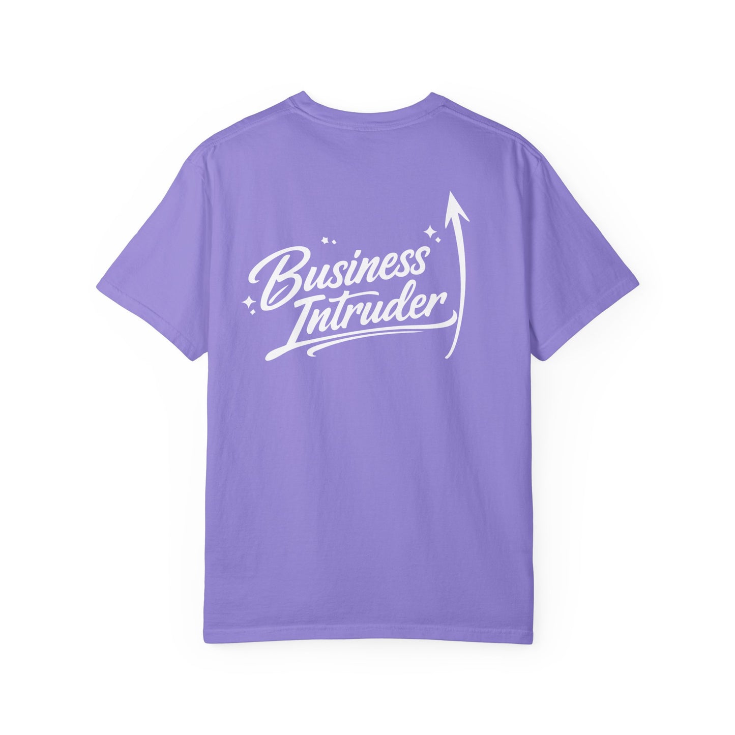 Business Intruder T-Shirt — Retro Script Logo Tee
