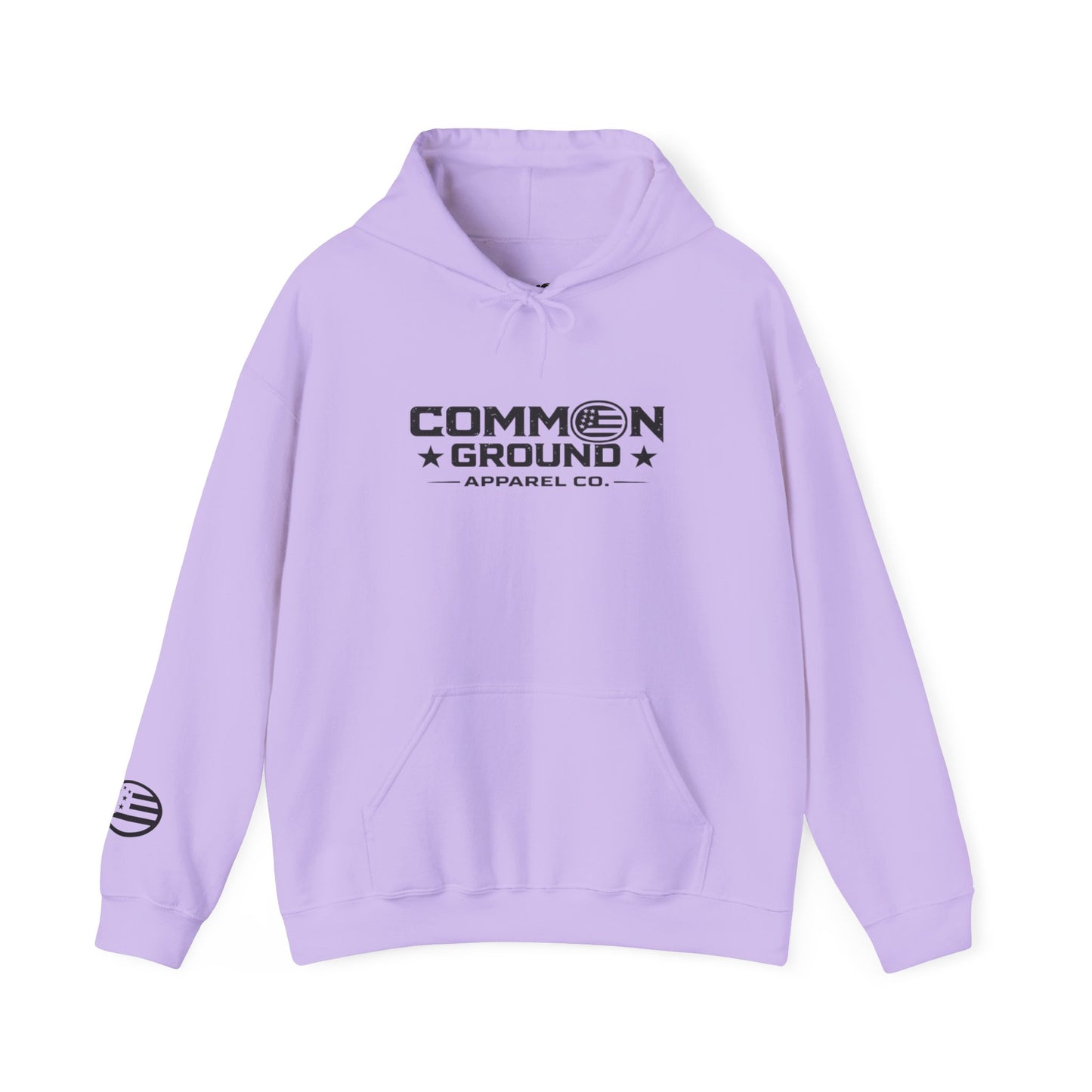Common Ground Logo Hoodie — Minimal Athletic Streetwear Sweatshirt