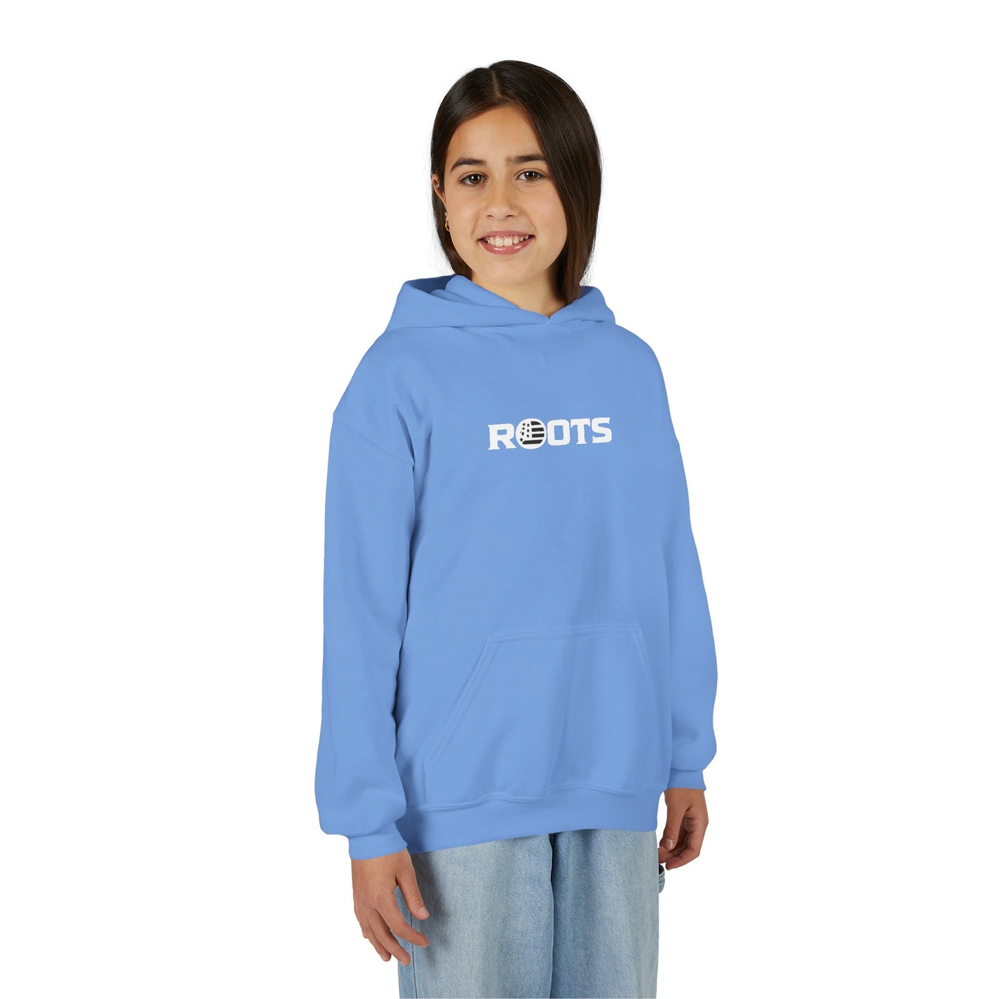 Youth Hoodie - "Roots" Front & "America Since 1776" Patriotic Back