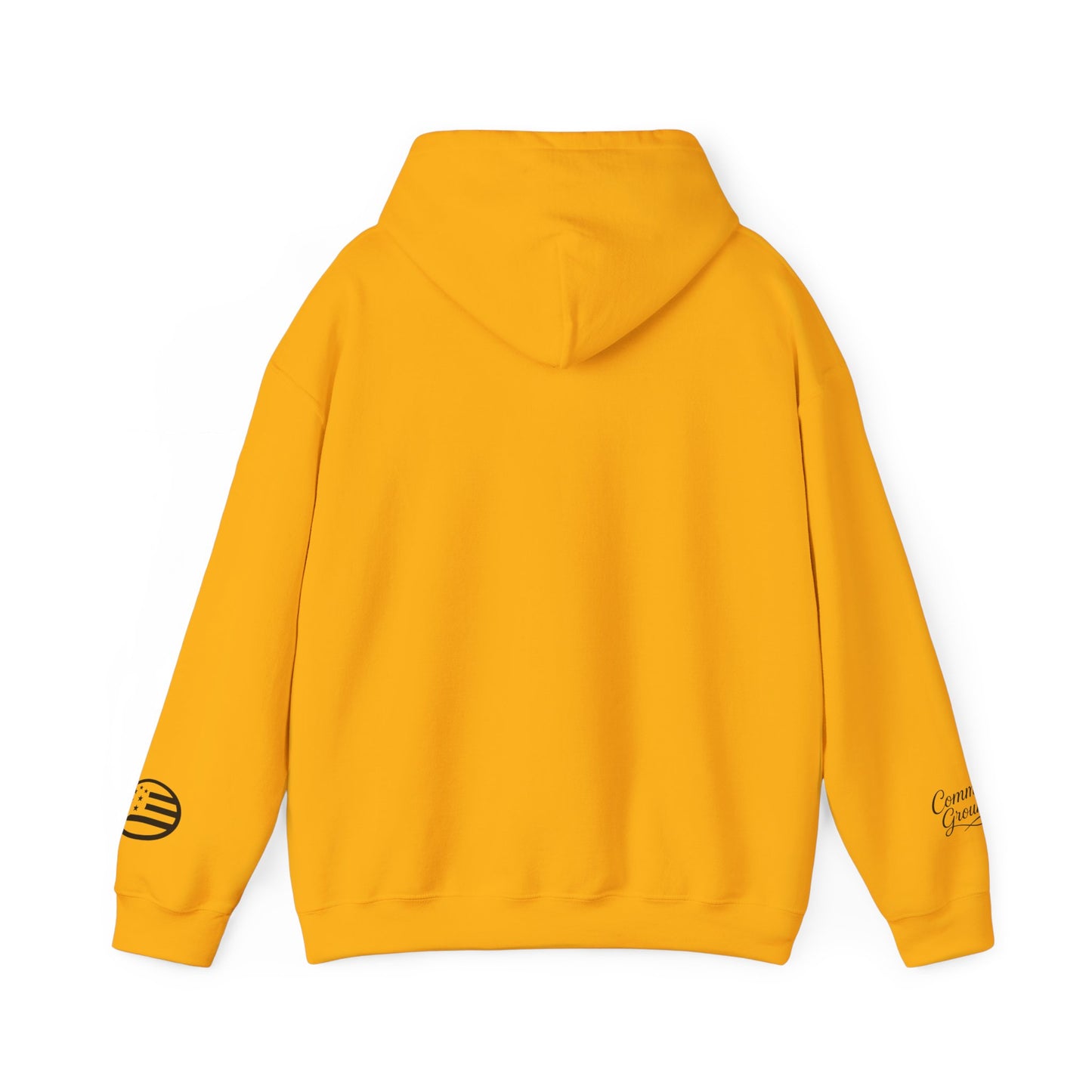 Freedom Logo Hoodie — Minimal Patriotic Graphic Pullover