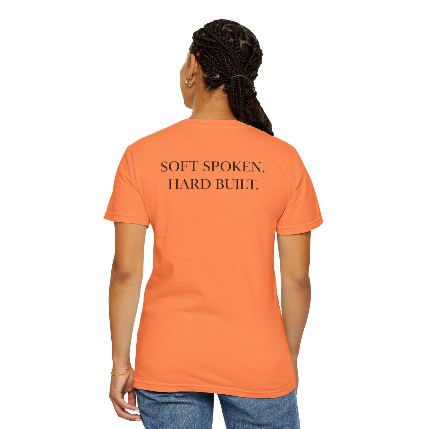 Common Ground 'Soft Spoken. Hard Built.' T-Shirt