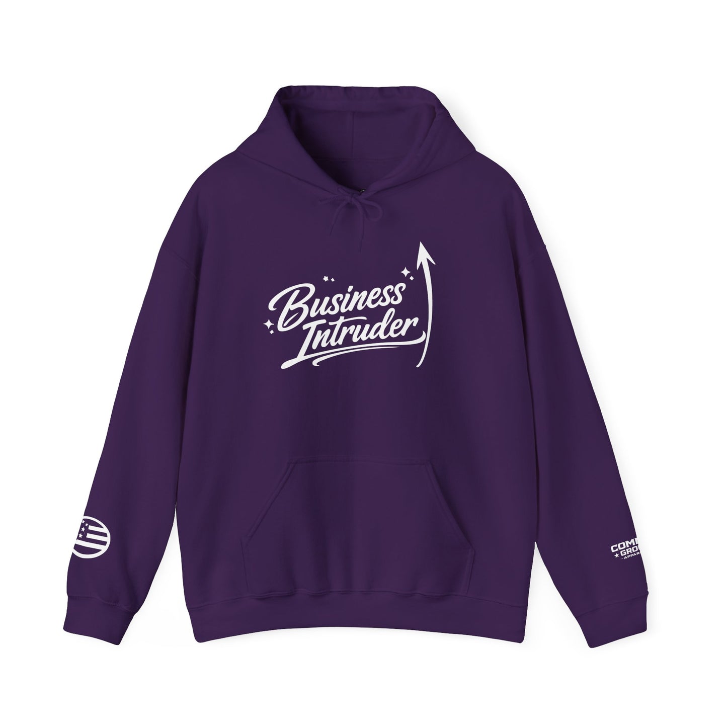 Business Intruder Hoodie — Motivational Entrepreneur Graphic Pullover