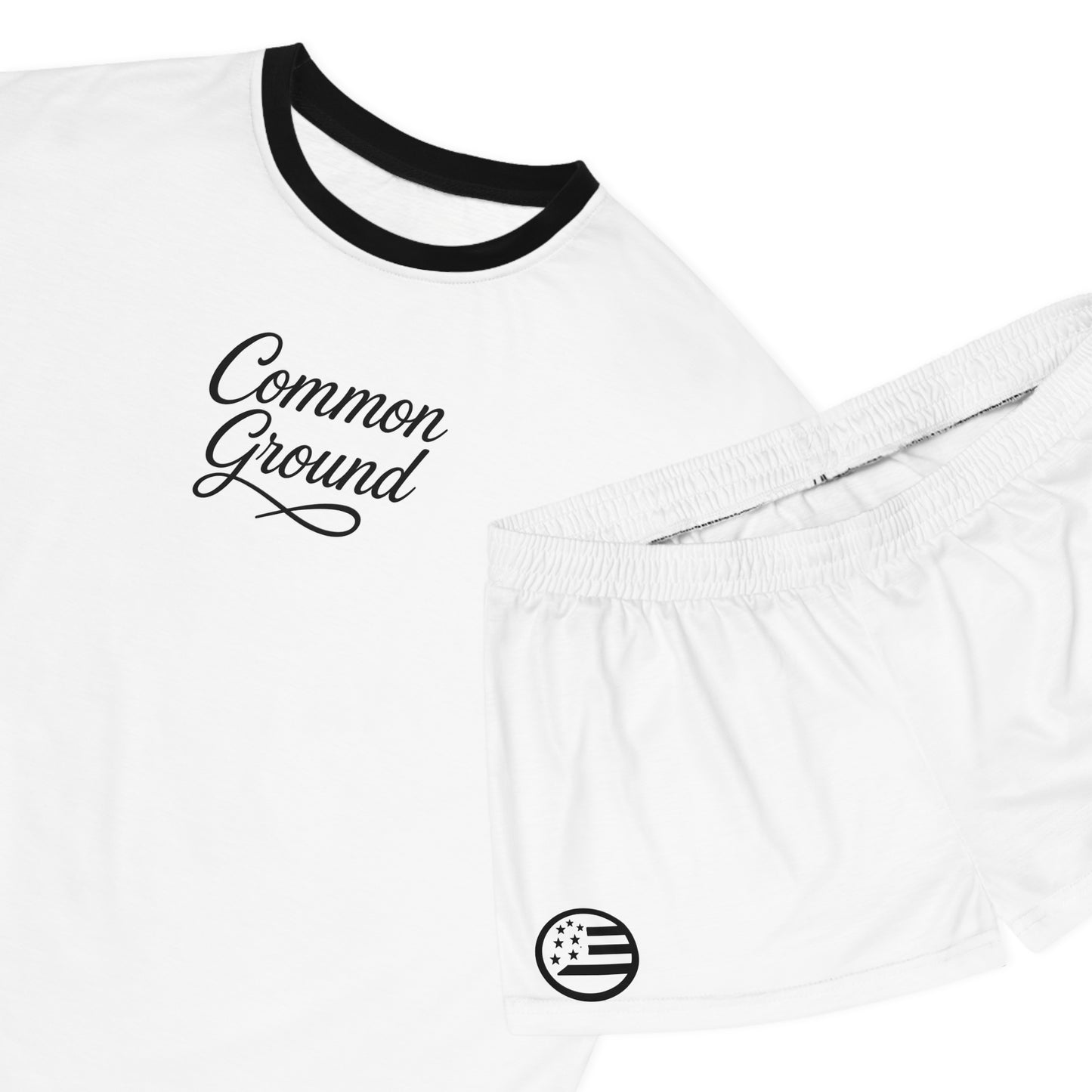 Common Ground Women's Pajama Set - Short Sleeve & Shorts Sleepwear
