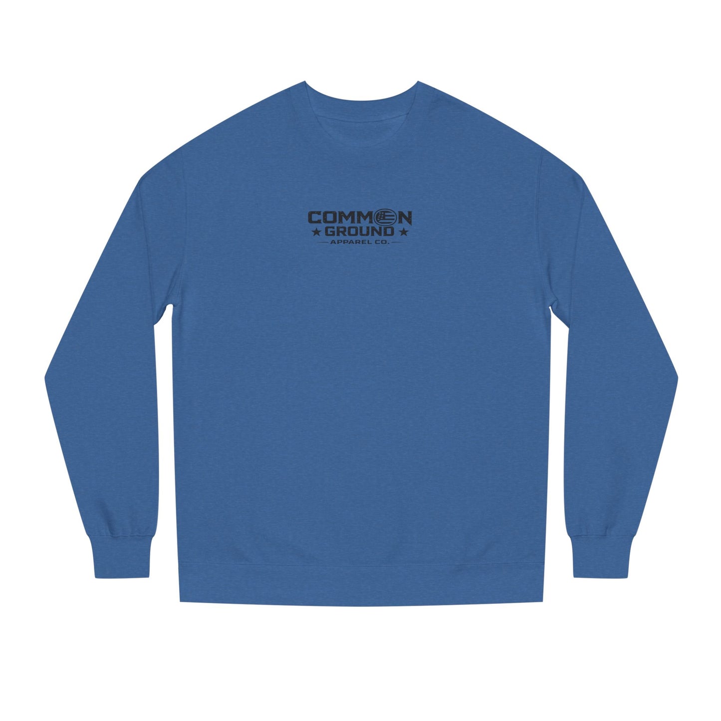 Common Ground Crewneck Sweatshirt — Minimal Logo Pullover