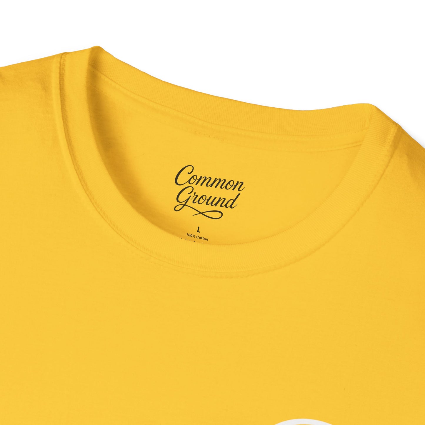 Grace Under Pressure T-Shirt — Minimal American Flag Chest Logo