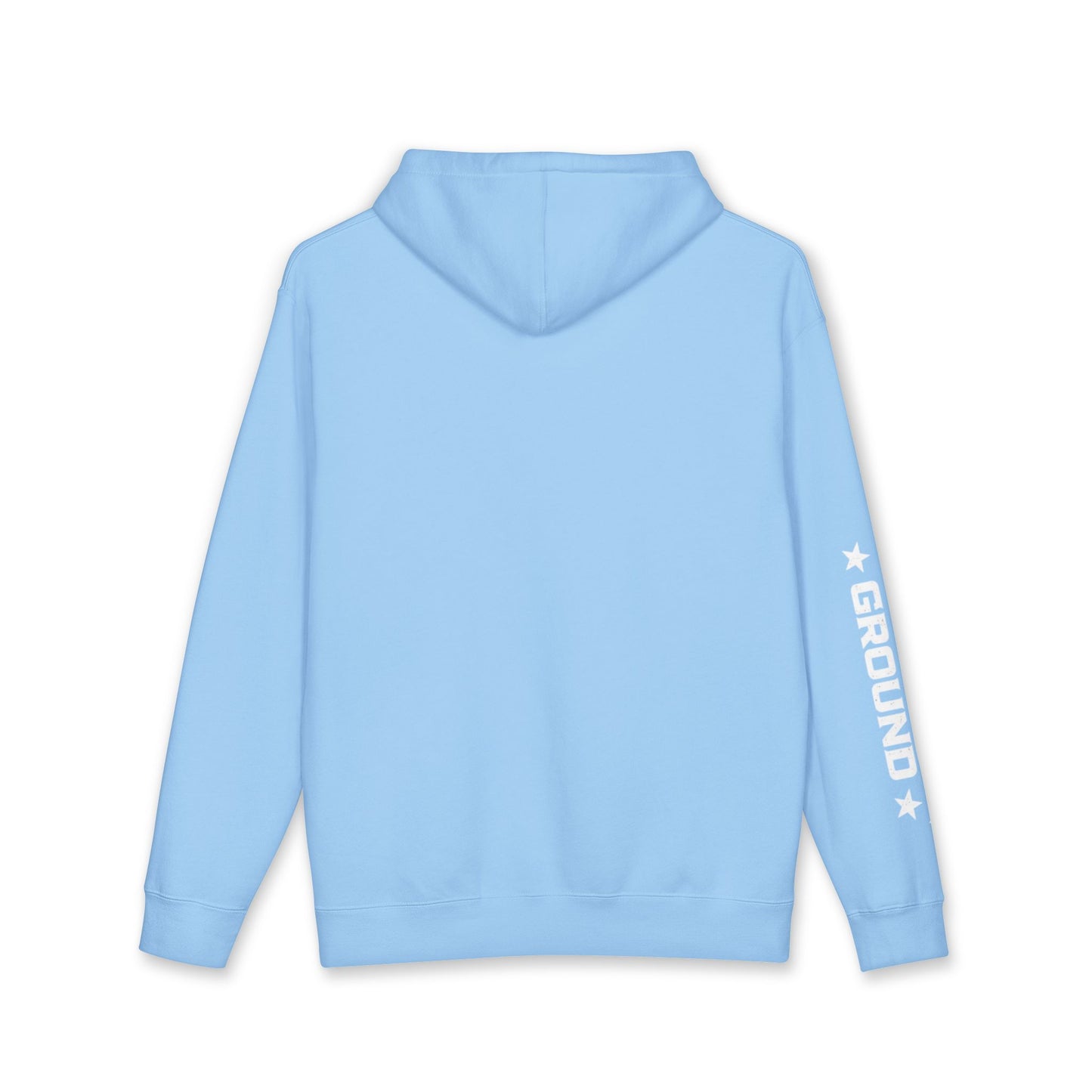 Nobody Cares Hoodie — Minimalist Streetwear Pullover with Sleeve 'Common Ground' Graphic