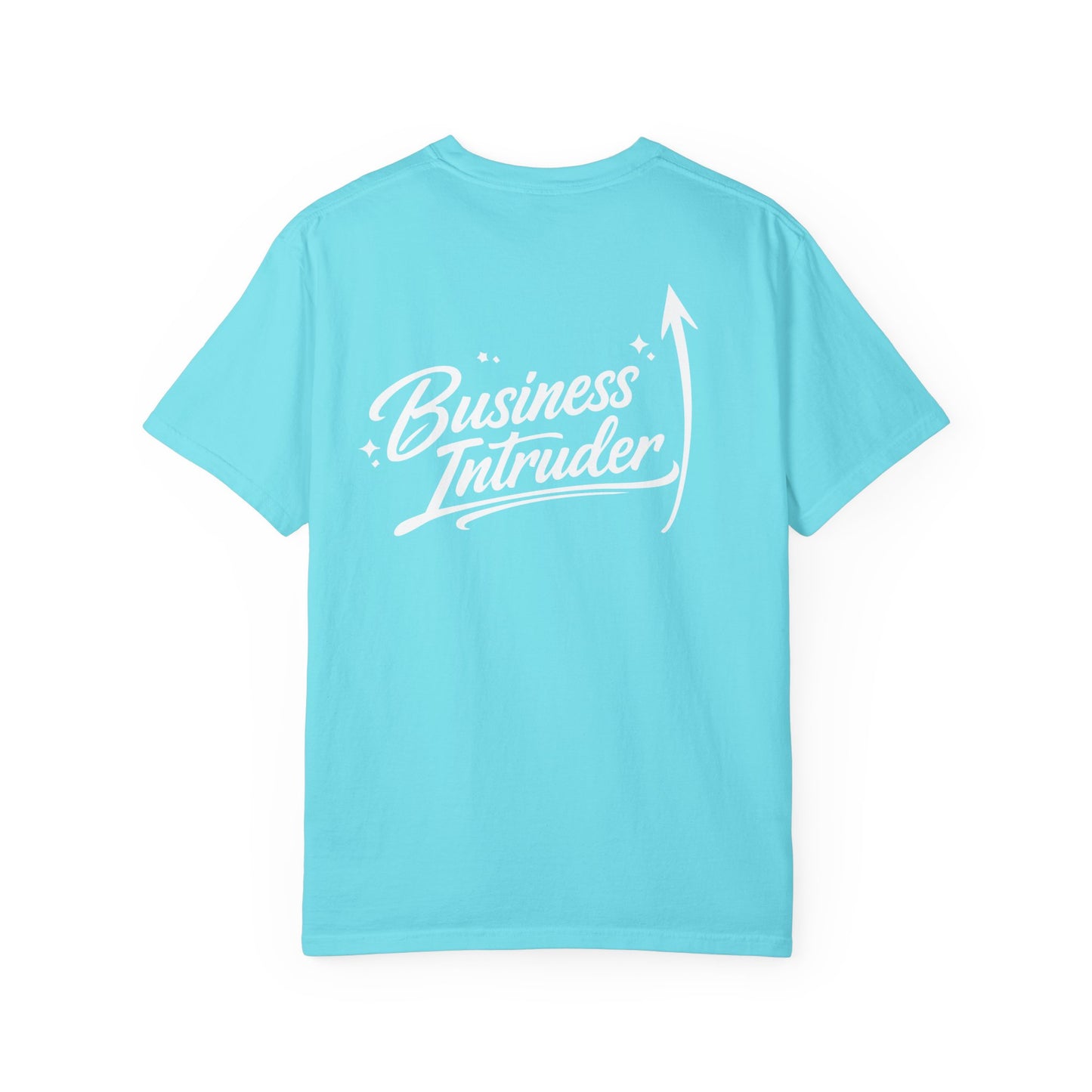 Business Intruder T-Shirt — Retro Script Logo Tee