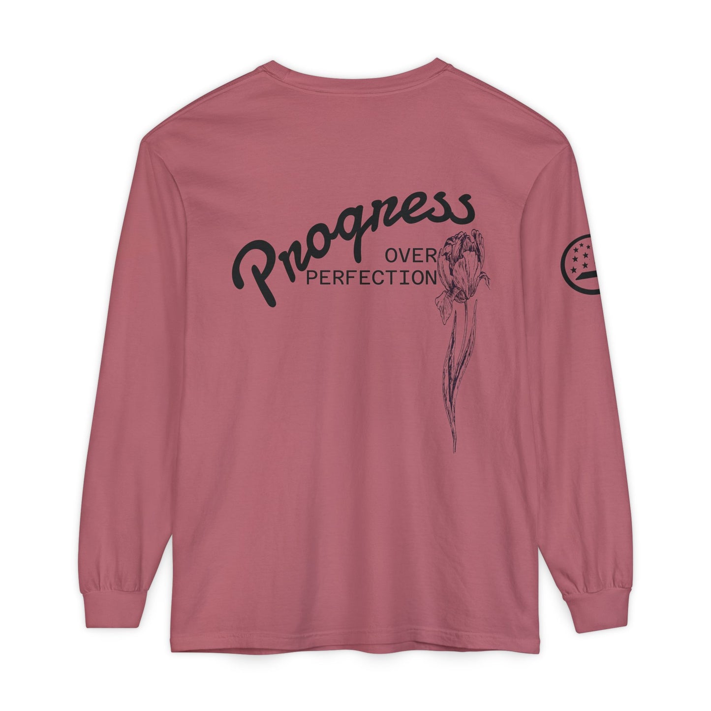 Progress Over Perfection Long Sleeve T‑Shirt