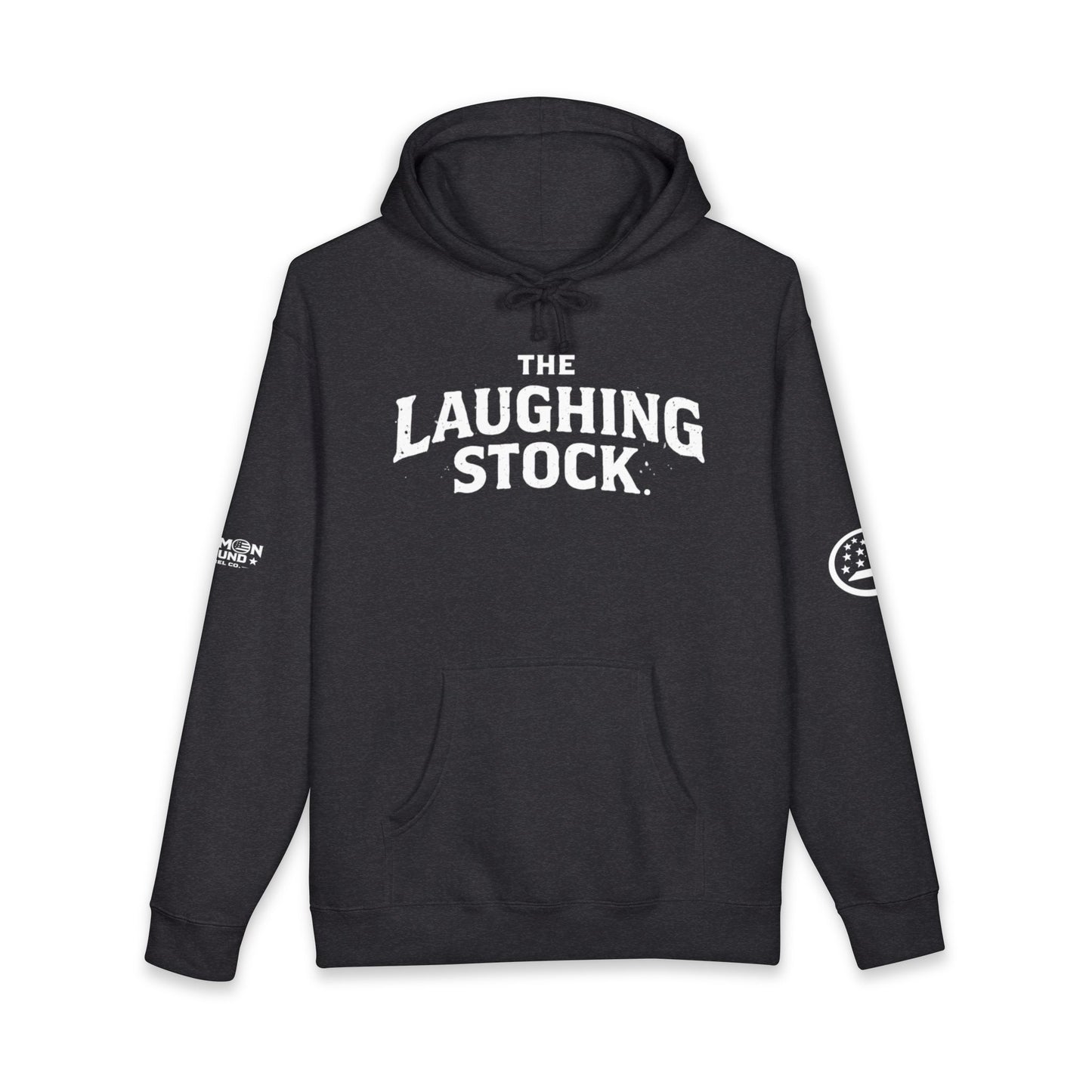 The Laughing Stock Hoodie — Retro Logo Pullover Sweatshirt