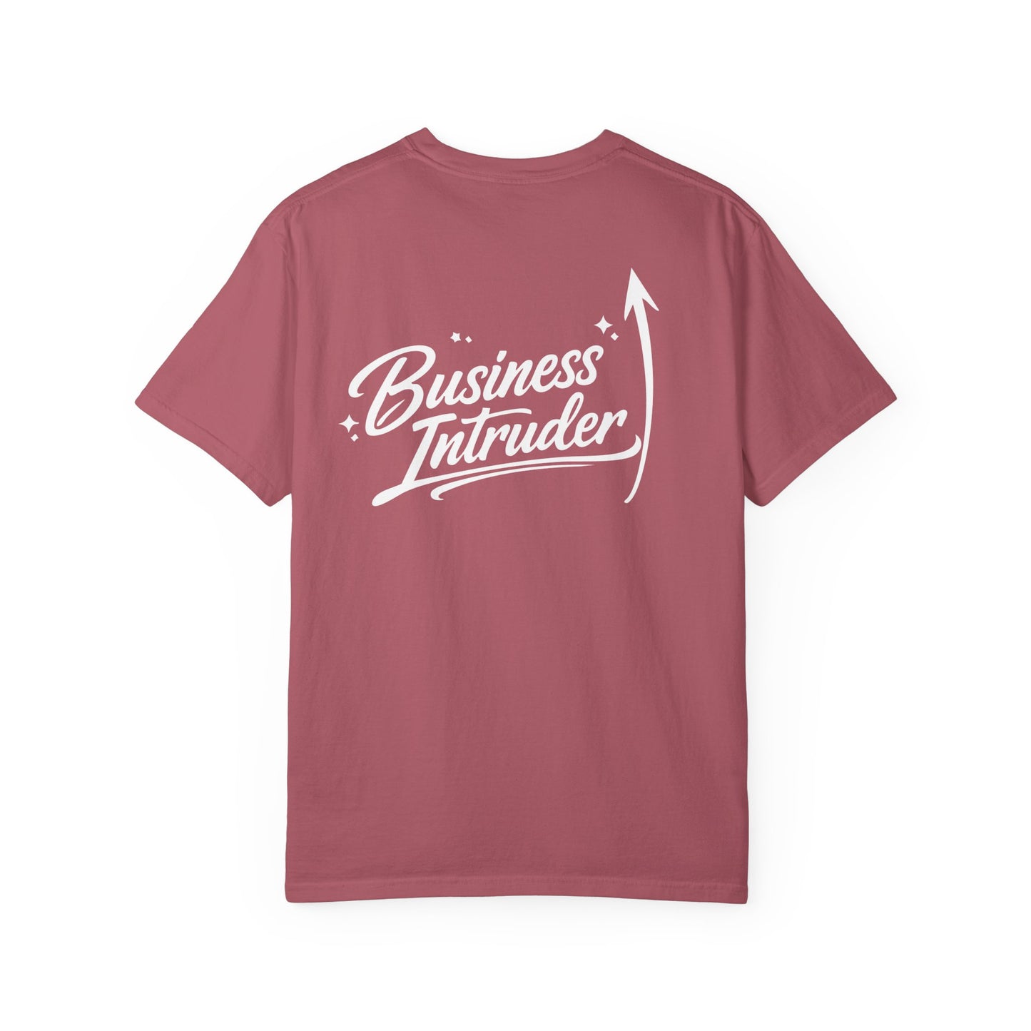 Business Intruder T-Shirt — Retro Script Logo Tee