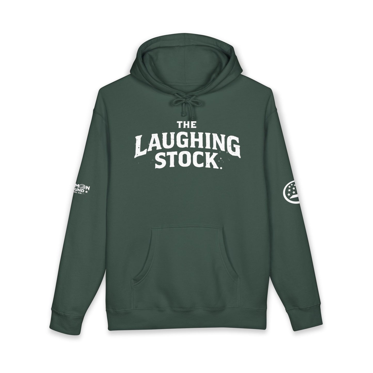 The Laughing Stock Hoodie — Retro Logo Pullover Sweatshirt