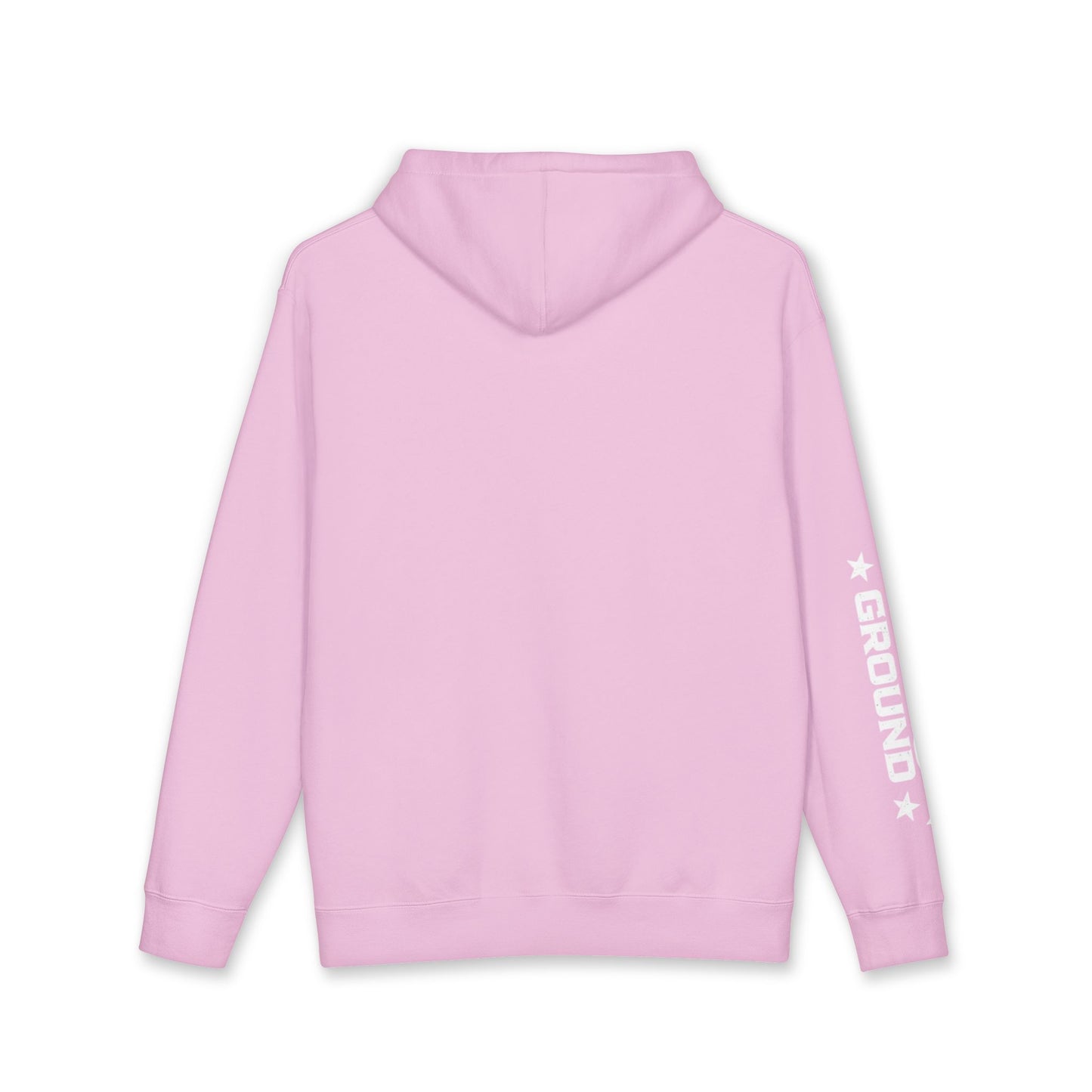 Grace Under Pressure Hoodie — 'Grace under pressure' Script Pullover with CommOn/Ground Sleeve Graphics