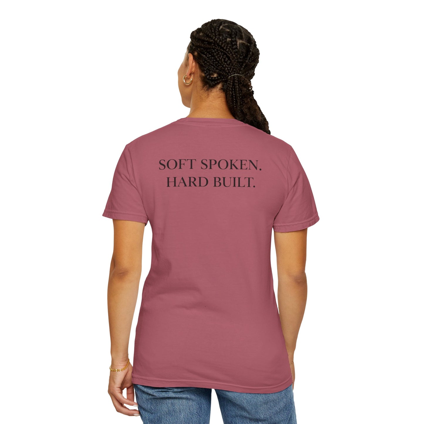 Common Ground 'Soft Spoken. Hard Built.' T-Shirt