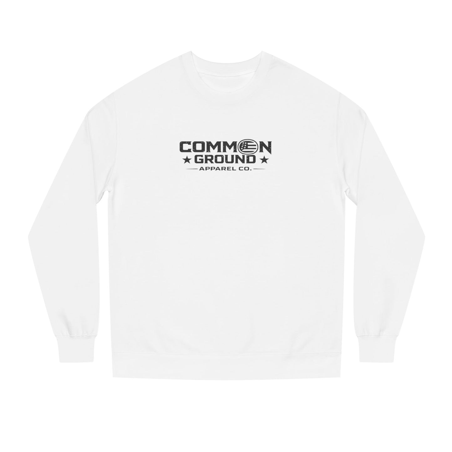 Common Ground Crewneck Sweatshirt – Minimal Logo Pullover