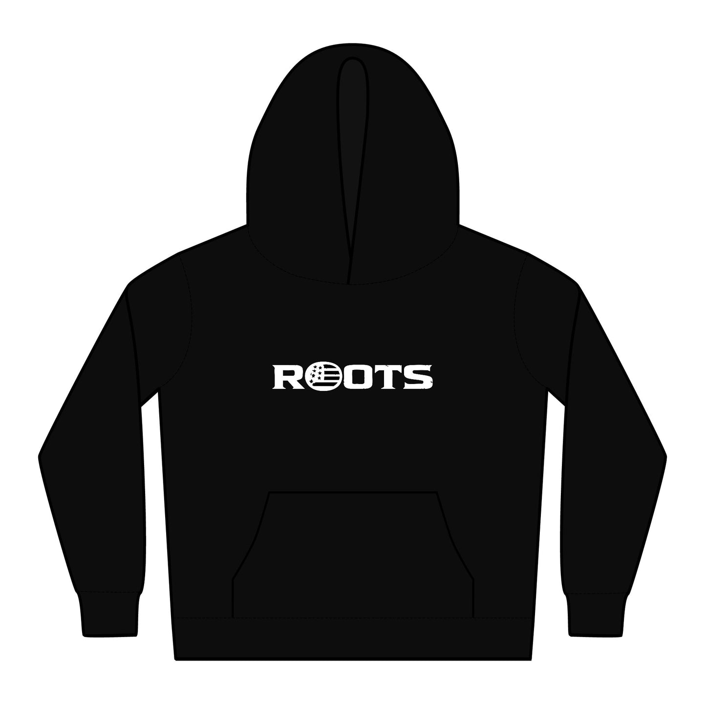 Kids Hoodie - "ROOTS" Front & “FREEDOM AIN’T FREE — NEVER WAS” Back