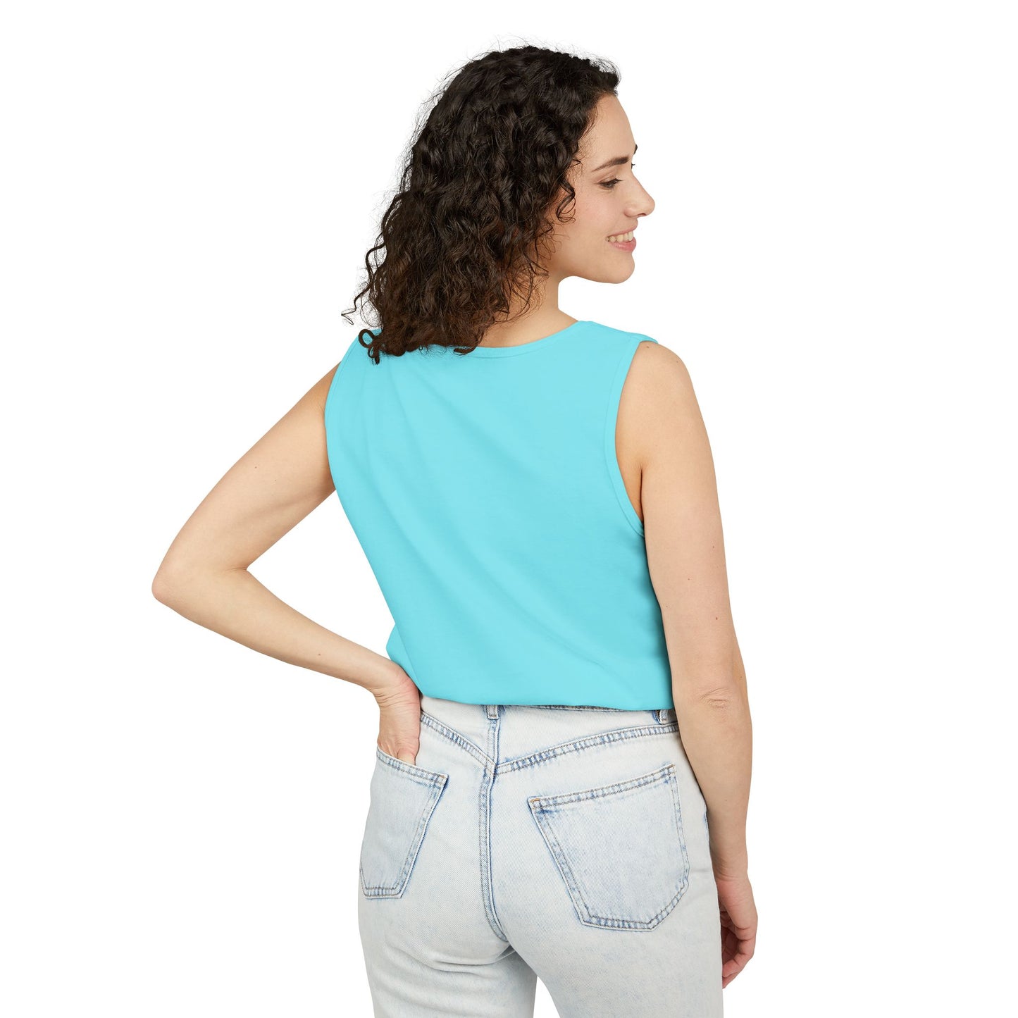 Unshakeable Graphic Tank Top — Script Logo Summer Muscle Tee