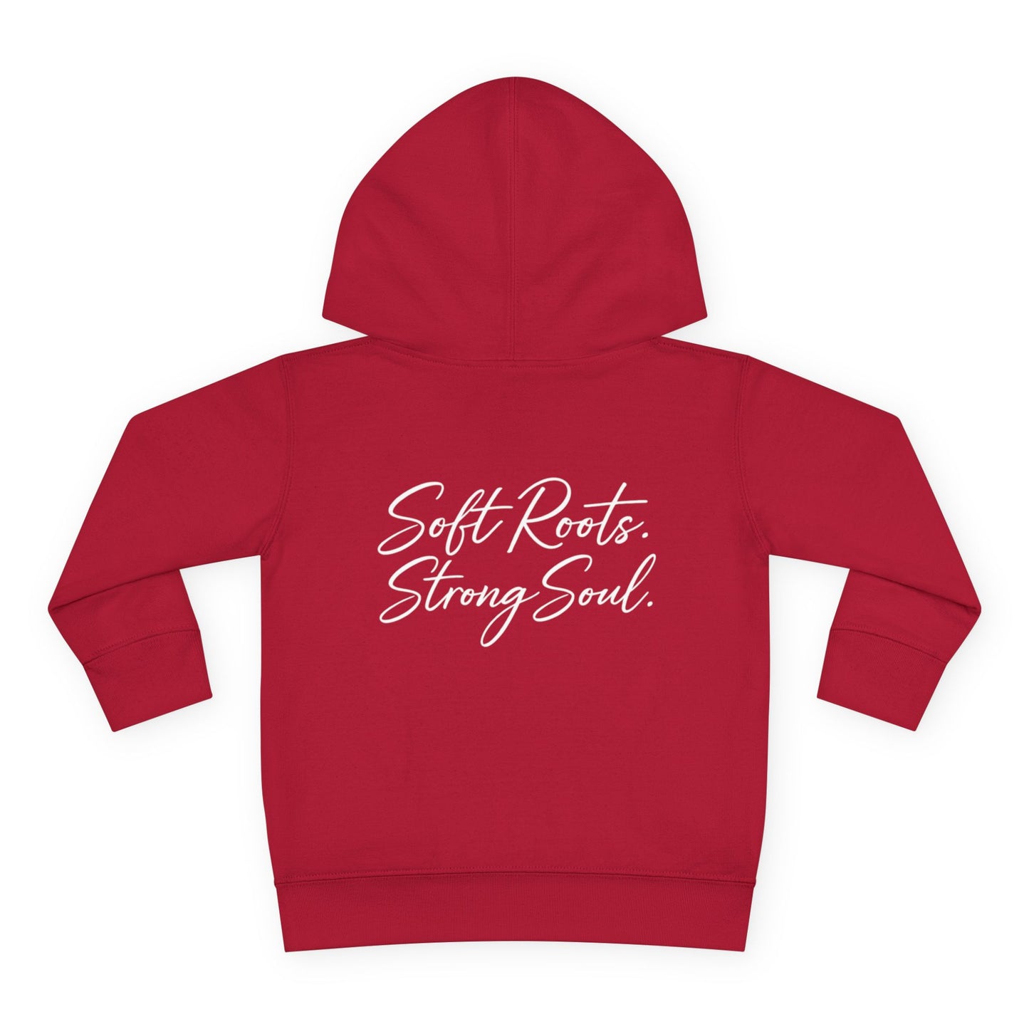 Toddler Hoodie - "Roots" Pullover Fleece | Soft Roots, Strong Soul Kids Sweatshirt