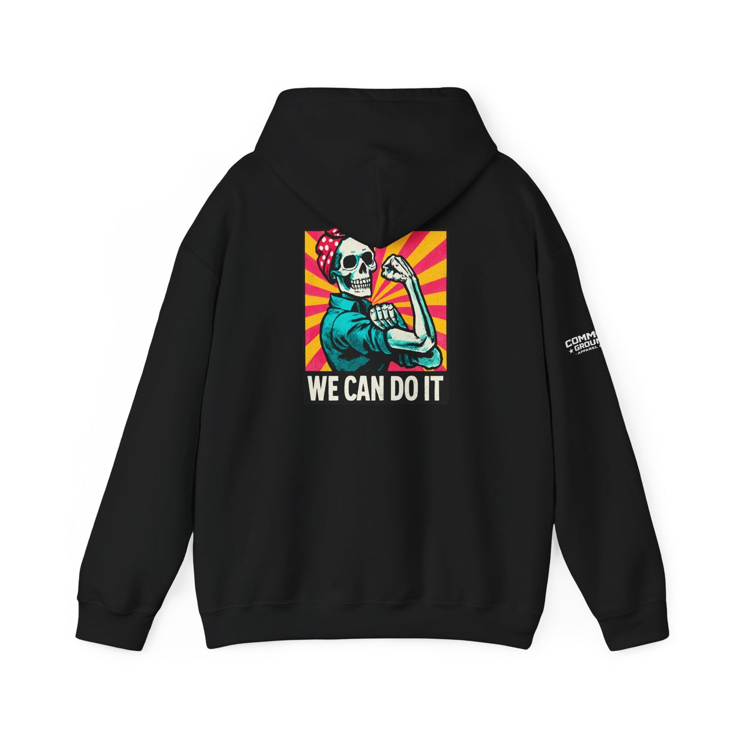 Skull Rosie 'We Can Do It' Hoodie